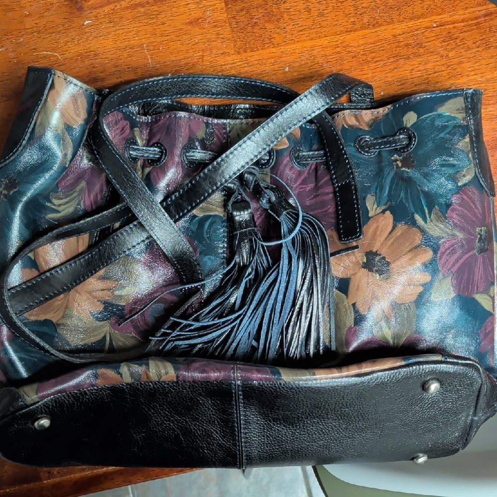 Patricia Nash Witney leather tote bag 